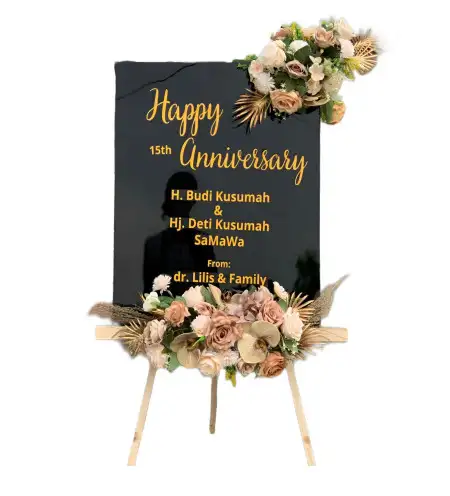 Papan Bunga Akrilik Talang Pangeran Ulu